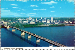Tennessee Memphis Skyline With Mississippi River - Memphis