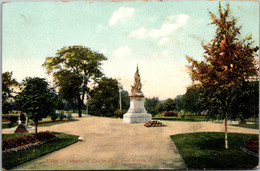 Indiana Fort Wayne Entrance To Lawton Park - Fort Wayne