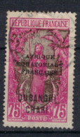 OUBANGUI   N°  YVERT :  58 ( 1 )    OBLITERE       ( OB   10 / 11 ) - Used Stamps