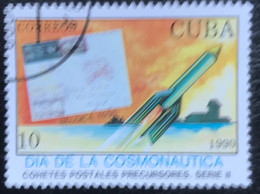 Cuba - C8/46 - (°)used - 1990 - Michel 3375 - Dag Van De Kosmonaut - Usati