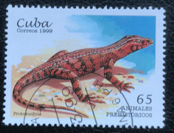 Cuba - C8/46 - (°)used - 1999 - Michel 4188 - Prehistorische Dieren - Usati