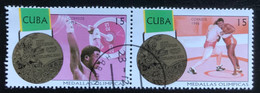 Cuba - C8/46 - (°)used - 1996 - Michel 3968#3971 - Olympische Spelen - Usati