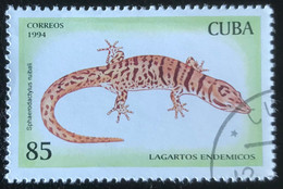 Cuba - C8/47 - (°)used - 1994 - Michel 3795 - Hagedis - Usati