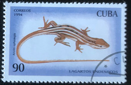 Cuba - C8/47 - (°)used - 1994 - Michel 3796 - Hagedis - Usati