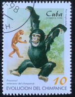 Cuba - C8/47 - (°)used - 1998 - Michel 4106 - Chimpansee - Usati