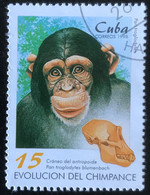 Cuba - C8/47 - (°)used - 1998 - Michel 4107 - Chimpansee - Usati