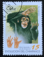 Cuba - C8/47 - (°)used - 1998 - Michel 4108 - Chimpansee - Usati