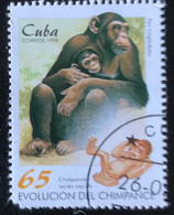 Cuba - C8/48 - (°)used - 1998 - Michel 4109 - Chimpansee - Usati