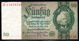 659-Allemagne 50m 1933 D116 - 50 Reichsmark
