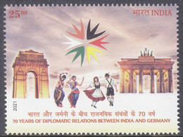 India - New Issue 10-06-2021  (Yvert 3407) - Unused Stamps