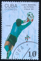 Cuba - C8/48 - (°)used - 1990 - Michel 3359 - WK Voetbal - Usati