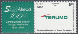 India - My Stamp New Issue 17-09-2021  (Yvert 3413) - Nuevos