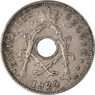 Monnaie, Belgique, 5 Centimes, 1924 - 5 Cent