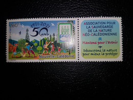 Caledonia 2021 Caledonie Nature Conservation Association Tree Arbre Albero 1v Mnh   + Label - Unused Stamps