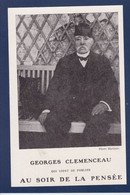 CPA Clemenceau Publicité Voir Dos Non Circulé - Hommes Politiques & Militaires