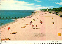 Mississippi Biloxi Enjoying The Sun On Central Beach - Jackson