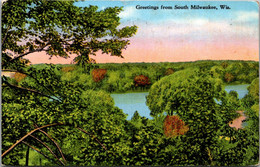 Wisconsin Greetings From South Milwaukee 1941 - Milwaukee