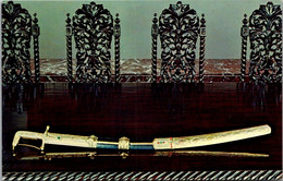 Missouri Independence Harry S Truman Library Ceremonial Sword Presented By King Of Saudi Arabia - Independence