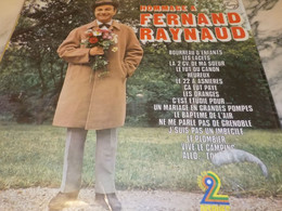 2 DISQUE 33 TOURS HOMMAGE A FERNAND RAYNAUD 1983 - Cómica