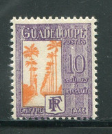 GUADELOUPE- Taxe Y&T N°28- Neuf Sans Gomme - Timbres-taxe