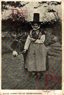 WALES PAYS DE GALLE Très Rare Welsh Market Woman PEMBROKESHIRE    BURROS   ANE DONKEY EZEL - Pembrokeshire