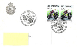 SAN MARINO - 1983 3° Gran Premio IMOLA Motociclismo - 6858 - Covers & Documents