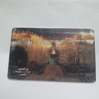 Plastine-(PS-PAL-002)-Damascus Gate-Jerusalem-(scratch)(413)(1/1998)-(40 ₪)-(0070-054669)-used Card+1 Card Prepiad Free - Palestine
