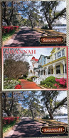 USA :  SAVANNAH ( GEORGIA)  : 3   Postards UNC - Savannah
