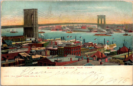 New York City The Brooklyn Bridge 1907 - Bridges & Tunnels