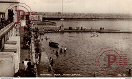 RPPC  BATHING POOL HARTLEPOOL DURHAM - Altri & Non Classificati