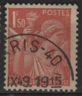 FR 1699 - FRANCE N° 652 Obl. Type Iris - Gebraucht