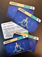 CUBA 2018 - Internet Access Cards - 5x 1h - Used - Kuba