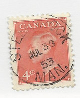 32690) Canada Postmark Cancel Manitoba MB Steep Rock - Postgeschiedenis