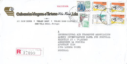 Portugal Registered Cover VILA REAL Cancel - Briefe U. Dokumente