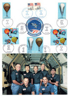 16389 "SPACELAB 3-1985-LIND-THAGARD-OVERMYER-GREGORY-THORNTON-VAN DEN BERG-WANG" - Andere & Zonder Classificatie