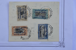 AF10 CONGO BELGE SUR DOCUMENT  1920  A VOIR +USUMBURA  RARE +AFFRANCH. PLAISANT - Sonstige & Ohne Zuordnung