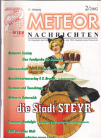 Meteor Nachrichten AK Sammlerverein Jg. 15 Ausg. 2/2002 Steyr - Hobby & Sammeln