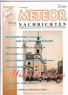 Meteor Nachrichten Wien AK Sammlerverein Jg. 16 Ausg. 2/2003 Wien - Hobby & Sammeln