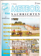 Meteor Nachrichten Wien AK Sammlerverein Jg. 17 Ausg. 3/2004 Krapfenwald Wien - Loisirs & Collections