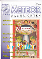 Meteor Nachrichten Wien AK Sammlerverein Jg. 17 Ausg. 2/2004 Prater Wien - Loisirs & Collections