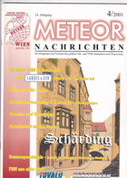 Meteor Nachrichten Wien AK Sammlerverein Jg. 14 Ausg. 4/2001 Landis & Gyr - Loisirs & Collections