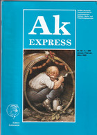 Ak Express Fachzeitschrift Für Ansichtskarten Zeitschrift Nr. 50 1989 - Loisirs & Collections