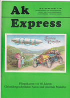 Ak Express Fachzeitschrift Für Ansichtskarten Zeitschrift Nr. 19 1981 - Loisirs & Collections