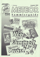 Meteor Nachrichten Sammlerguide 1. Jg 2002 Informationsbroschüre Wer Sammelt Was? - Hobbies & Collections