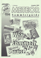 Meteor Nachrichten Sammlerguide 1. Jg 2002 Informationsbroschüre Wer Sammelt Was? - Hobby & Sammeln