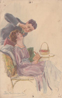 CPA FANTAISIE COUPLE  ILLUSTRATEUR S.BOMPARD - Bompard, S.