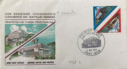 Nouvelles-Hébrides - FDC - Nouvel Hôtel Des Postes - 6 Mai 1974 - FDC