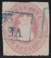 Oldenburg  .  Michel  .    17-B  (2 Scans)     .   O   .     Gestempelt   .   /  .   Cancelled - Oldenbourg