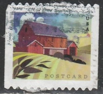 VEREINIGTE STAATEN ETATS UNIS USA 2021 BARNS: BARNS N.4 USED SC 5552 MI 5785BC YT 5393A - Used Stamps
