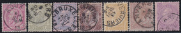 Belgie   .    OBP    .   46/52      .     O      .   Gestempeld  .   /   .   Oblitéré - 1884-1891 Leopoldo II